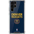 NBA Denver Nuggets Standard - Light Blue Galaxy S22 Ultra Clear Case