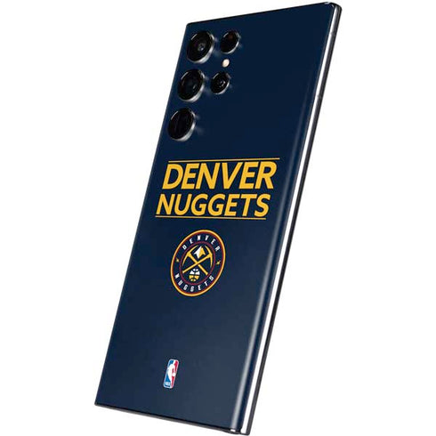 NBA Denver Nuggets Standard - Light Blue Galaxy S22 Ultra Skin