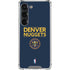 NBA Denver Nuggets Standard - Light Blue Galaxy S23 Clear Case