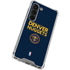 NBA Denver Nuggets Standard - Light Blue Galaxy S23 Clear Case
