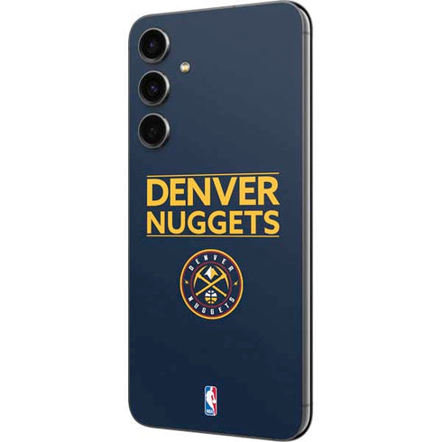 NBA Denver Nuggets Standard - Light Blue Galaxy S23 FE Skin