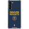 NBA Denver Nuggets Standard - Light Blue Galaxy S23 Plus Clear Case