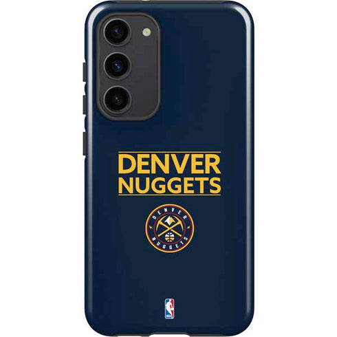 NBA Denver Nuggets Standard - Light Blue Galaxy S23 Plus Pro Case