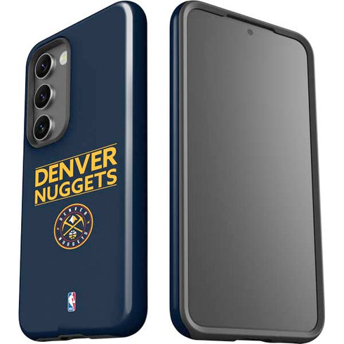 NBA Denver Nuggets Standard - Light Blue Galaxy S23 Plus Pro Case