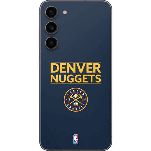 NBA Denver Nuggets Standard - Light Blue Galaxy S23 Plus Skin
