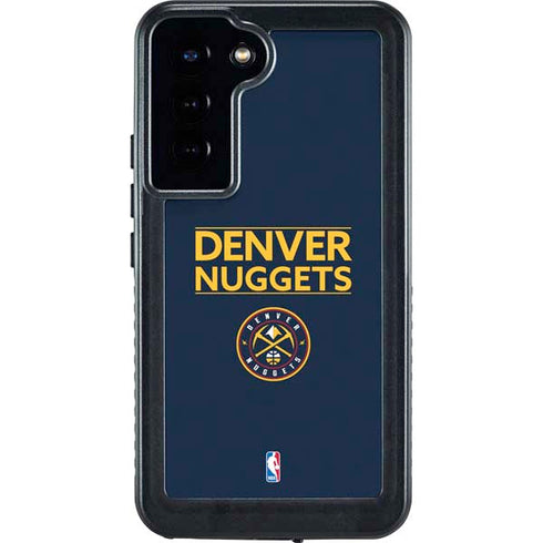 NBA Denver Nuggets Standard - Light Blue Galaxy S23 Plus Waterproof Case