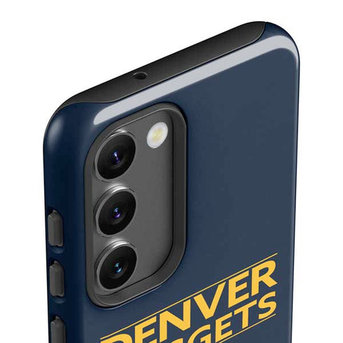 NBA Denver Nuggets Standard - Light Blue Galaxy S23 Pro Case