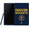 NBA Denver Nuggets Standard - Light Blue Samsung Galaxy Tab Skin
