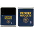 NBA Denver Nuggets Standard - Light Blue Galaxy Z Flip3 5G Skin