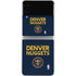 NBA Denver Nuggets Standard - Light Blue Galaxy Z Flip3 5G Skin