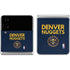 NBA Denver Nuggets Standard - Light Blue Galaxy Z Flip4 5G Skin