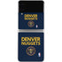 NBA Denver Nuggets Standard - Light Blue Galaxy Z Flip4 5G Skin