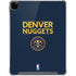 NBA Denver Nuggets Standard - Light Blue iPad Pro 12.9in (2020) Clear Case