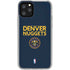 NBA Denver Nuggets Standard - Light Blue iPhone 11 Pro Clear Case