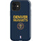 NBA Denver Nuggets Standard - Light Blue iPhone 12 Impact Case