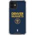 NBA Denver Nuggets Standard - Light Blue iPhone 12 Mini Clear Case