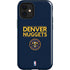NBA Denver Nuggets Standard - Light Blue iPhone 12 Mini Impact Case
