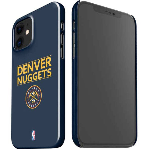 NBA Denver Nuggets Standard - Light Blue iPhone 12 Mini Lite Case