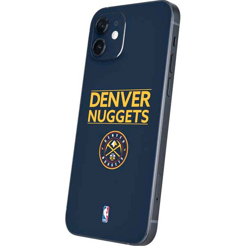 NBA Denver Nuggets Standard - Light Blue iPhone 12 Mini Skin