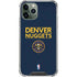 NBA Denver Nuggets Standard - Light Blue iPhone 12 Pro Clear Case