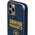 NBA Denver Nuggets Standard - Light Blue iPhone 12 Pro Impact Case