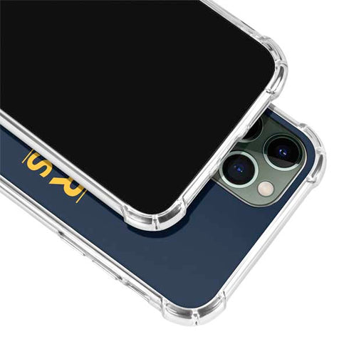 NBA Denver Nuggets Standard - Light Blue iPhone 12 Pro Max Clear Case