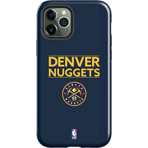 NBA Denver Nuggets Standard - Light Blue iPhone 12 Pro Max Impact Case