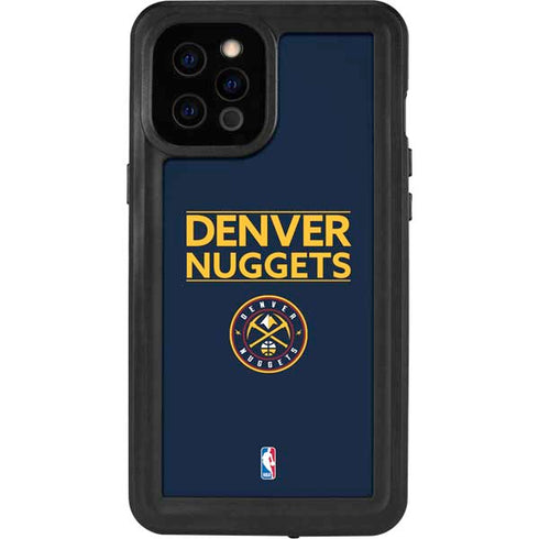 NBA Denver Nuggets Standard - Light Blue iPhone 12 Pro Max Waterproof Case