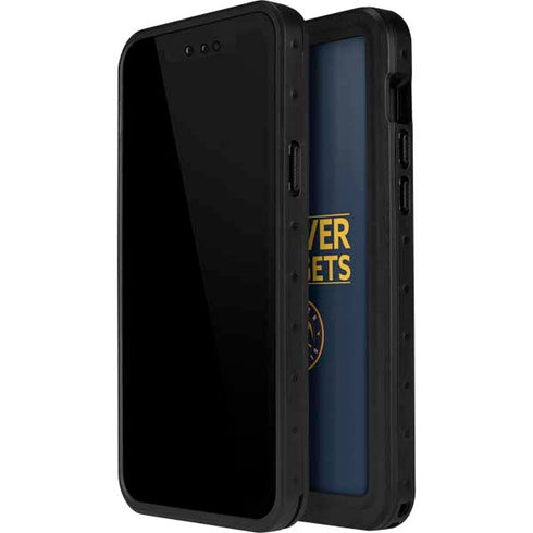 NBA Denver Nuggets Standard - Light Blue iPhone 12 Pro Waterproof Case