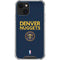 NBA Denver Nuggets Standard - Light Blue iPhone 13 Mini Clear Case