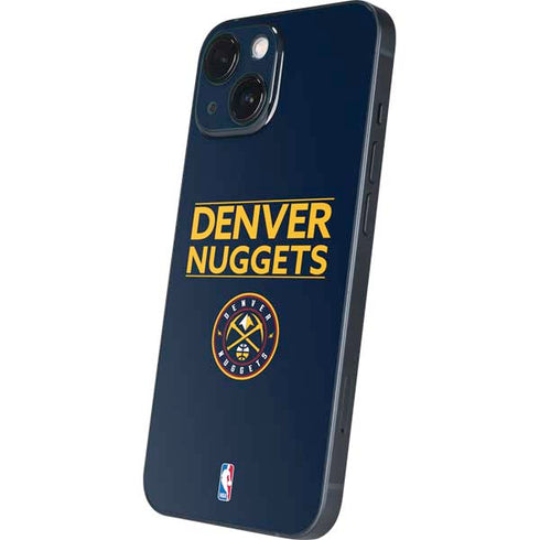 NBA Denver Nuggets Standard - Light Blue iPhone 13 Mini Skin