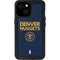 NBA Denver Nuggets Standard - Light Blue iPhone 13 Mini Waterproof Case