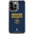 NBA Denver Nuggets Standard - Light Blue iPhone 13 Pro Clear Case