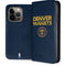 NBA Denver Nuggets Standard - Light Blue iPhone 13 Pro Folio Case