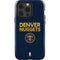 NBA Denver Nuggets Standard - Light Blue iPhone 13 Pro Impact Case