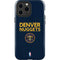 NBA Denver Nuggets Standard - Light Blue iPhone 13 Pro Max Impact Case