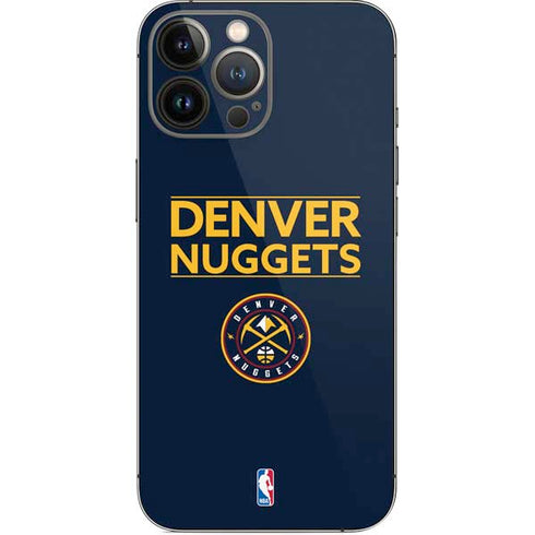 NBA Denver Nuggets Standard - Light Blue iPhone 13 Pro Max Skin