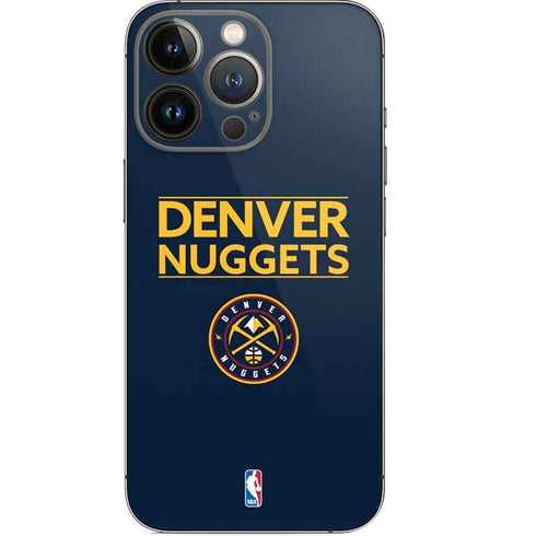 NBA Denver Nuggets Standard - Light Blue iPhone 13 Pro Skin