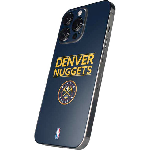 NBA Denver Nuggets Standard - Light Blue iPhone 13 Pro Skin