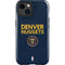 NBA Denver Nuggets Standard - Light Blue iPhone 15 Plus Impact Case