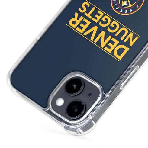 NBA Denver Nuggets Standard - Light Blue iPhone 15 MagSafe Case