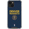 NBA Denver Nuggets Standard - Light Blue iPhone 15 Plus Clear Case
