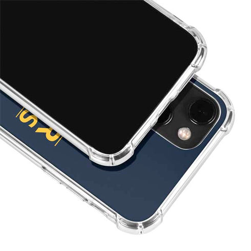 NBA Denver Nuggets Standard - Light Blue iPhone 15 Plus Clear Case