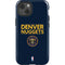 NBA Denver Nuggets Standard - Light Blue iPhone 14 Impact Case