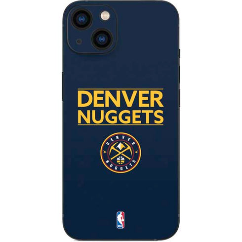 NBA Denver Nuggets Standard - Light Blue iPhone 14 Plus Skin