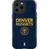 NBA Denver Nuggets Standard - Light Blue iPhone 14 Pro Max Impact Case