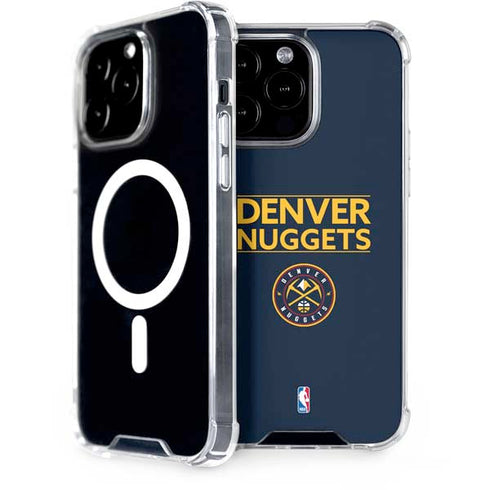 NBA Denver Nuggets Standard - Light Blue iPhone 15 Pro Max MagSafe Case