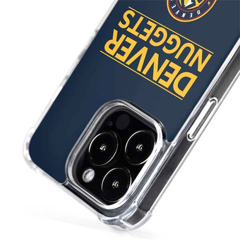 NBA Denver Nuggets Standard - Light Blue iPhone 15 Pro Max MagSafe Case