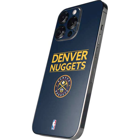 NBA Denver Nuggets Standard - Light Blue iPhone 14 Pro Max Skin