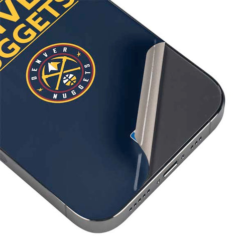 NBA Denver Nuggets Standard - Light Blue iPhone 14 Pro Max Skin